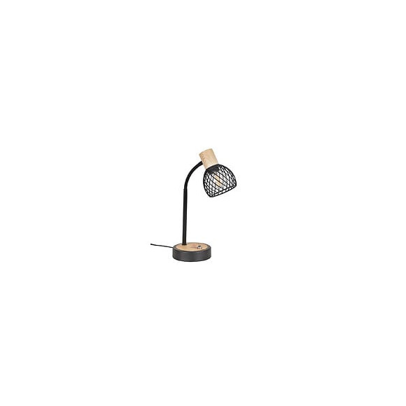 Lampe.bureau.e14.metal.kento.noir