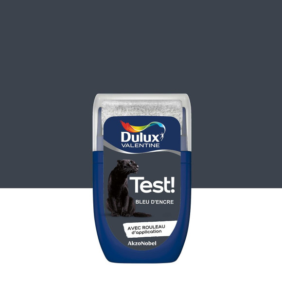 Testeur peinture - Bleu d'Encre - Avec rouleau d'application - 30ml