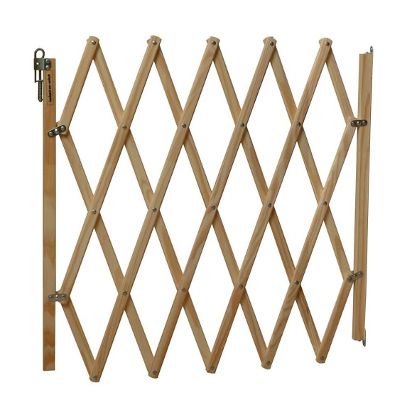 Barrière extensible bois