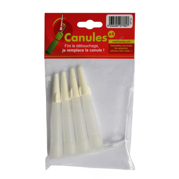 Sachet de 4 canules