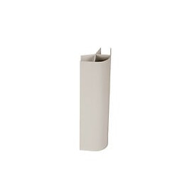 Raccord angle droit plinthe 16-19x150mm blanc x4