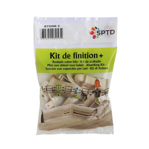 Kit de finition pour plinthe stone 2