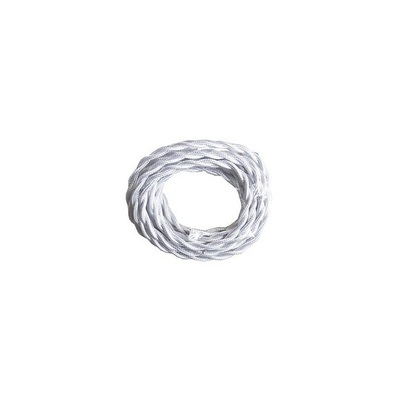 2cables tissu torsade 1x0.75mm2l3m bc