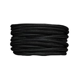 Câble tissu 3m noir