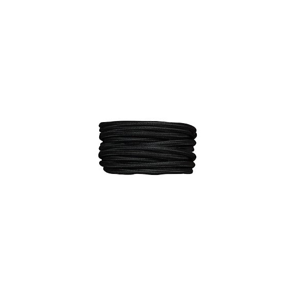 Câble tissu 3m noir