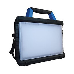 Projecteur LED de chantier - Noir et bleu - 45W - 4950lm