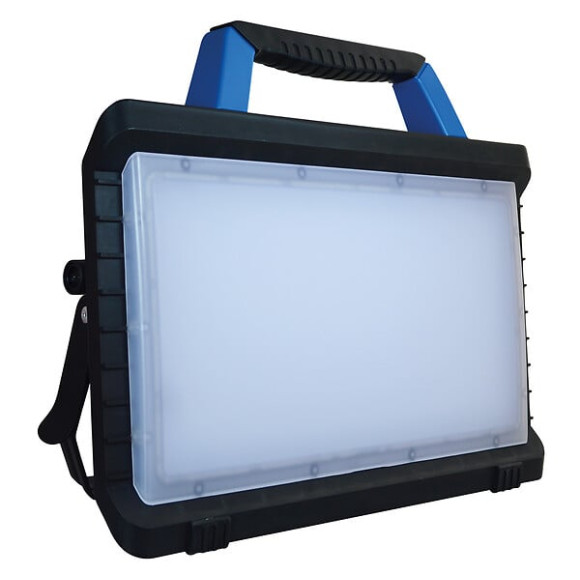 Projecteur LED de chantier - Noir et bleu - 45W - 4950lm