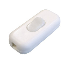 Interrupteur unipolaire lumineux 2A blanc