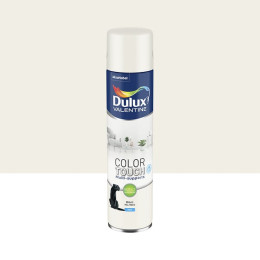 Aérosol Dulux Valentine Color Touch Mat Blanc 600 ML