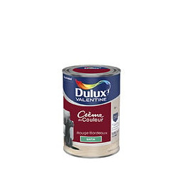 Peinture Crème de Couleur - Rouge Bordeaux - Satin - 125L