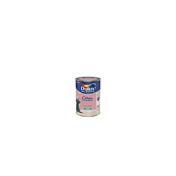 Peinture Crème de Couleur - Vieux Rose - Satin - 125L