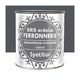 Peinture ferronnerie extérieur SYNTILOR gris ardoise 0.375 l