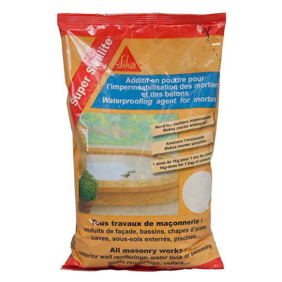 Hydrofuge poudre Super Sikalite - 1kg