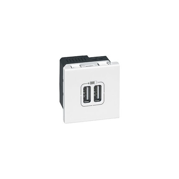 Mosaïc Prise Chargeur Double Usb 1500ma