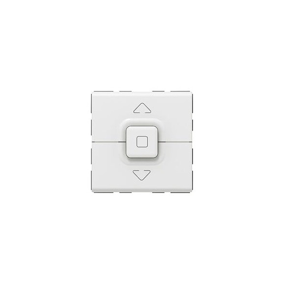 Interrupteur individuel de volets roulants Mosaic 2 modules - blanc