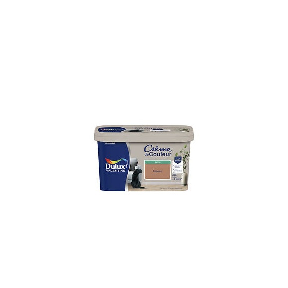 Peinture Crème de Couleur - Cognac - Satin - 25L