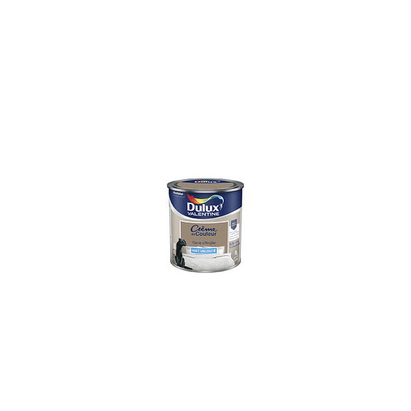 Peinture Crème de Couleur - Terre d'Argile - Mat - 05L