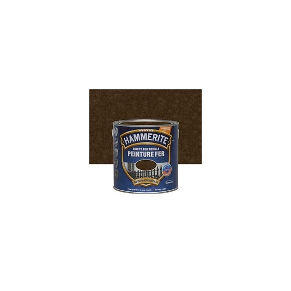 Peinture Hammerite Direct sur Rouille - Martele - Chataîgne - 25L