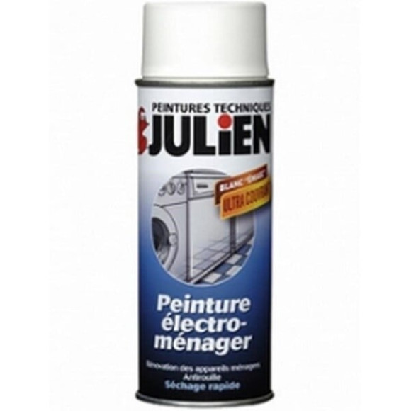 Peinture ELECTROMENAGER SATIN Blanc Email aerosol 400ml