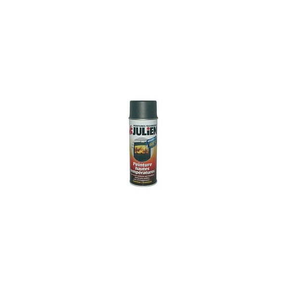 Peinture HAUTES TEMPERATURES 600C SATIN Gris Fonte aerosol 400ml