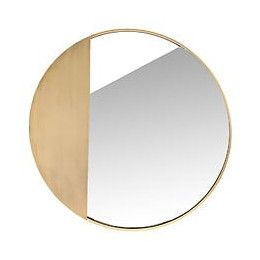 Miroir luna or 60 cm