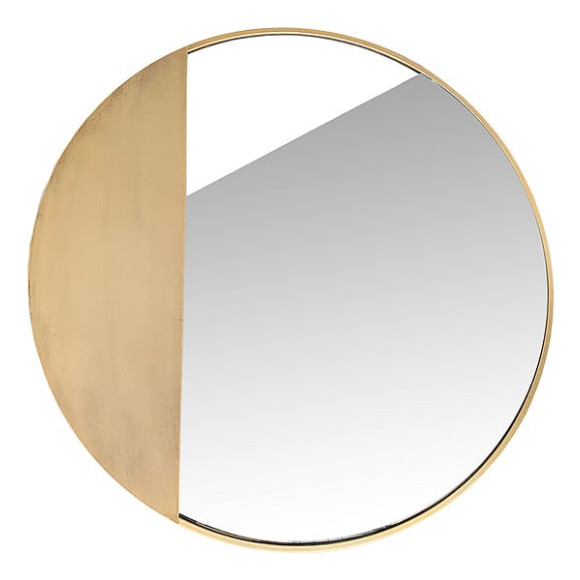 Miroir luna or 60 cm