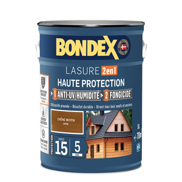 lasure bondex 2en1 5ans ch mo sat 5l