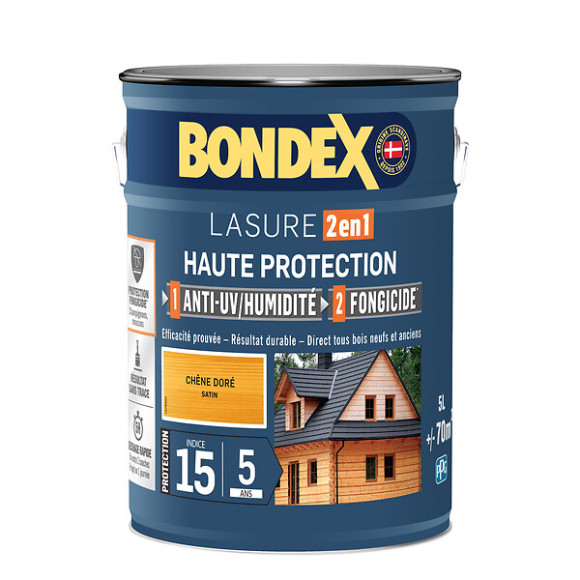 lasure bondex 2en1 5ans ch do sat 5l