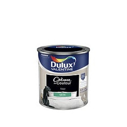 Peinture Crème de Couleur - Noir - Satin - 05L