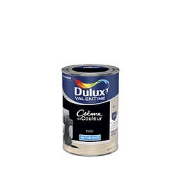 Peinture Crème de Couleur - Noir - Mat - 125L