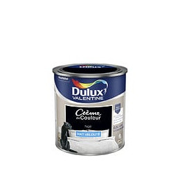 Peinture Crème de Couleur - Noir - Mat - 05L