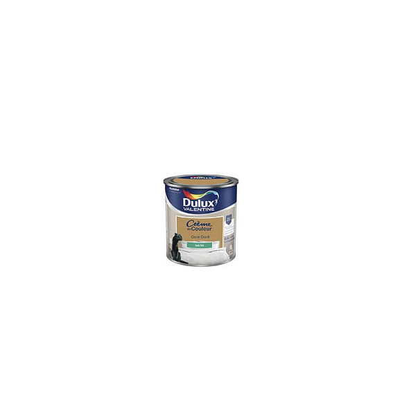 Peinture Crème de Couleur - Ocre Doré - Satin - 05L