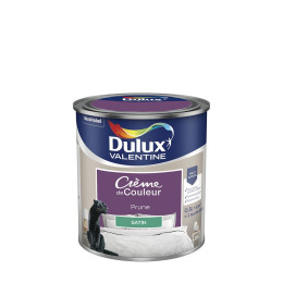 Peinture Crème de Couleur - Prune - Satin - 05L