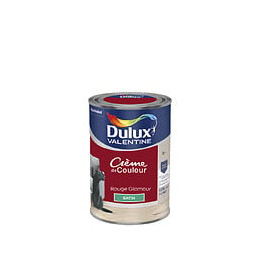 Peinture Crème de Couleur - Rouge Glamour - Satin - 125L