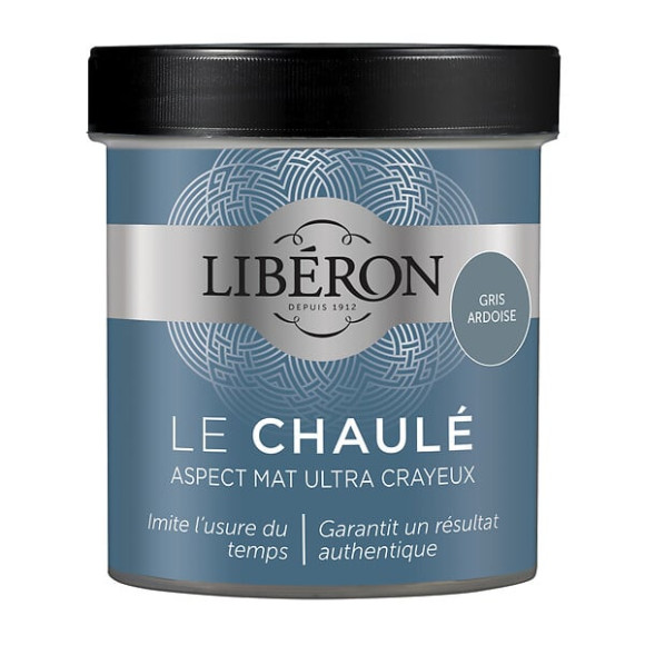 Peinture Le Chaule Mat Gris ardoise Pot 0.5l