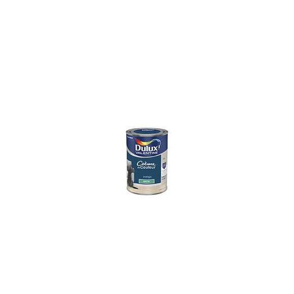 Peinture Crème de Couleur - Indigo - Satin - 125L