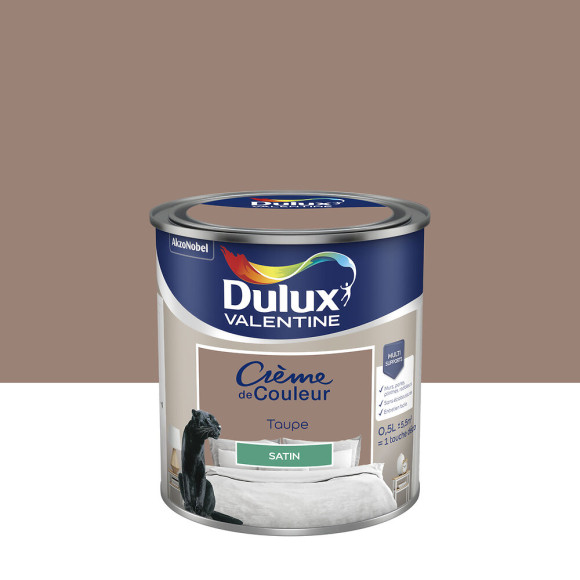 Peinture Crème de Couleur - Taupe - Satin - 05L