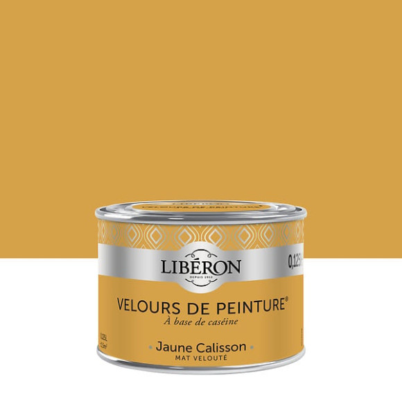 Velours de peinture - Jaune calisson - Mat - 125ml