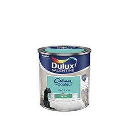 Peinture Crème de Couleur - Vert Jade - Satin - 05L