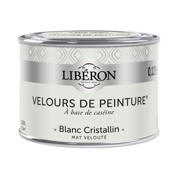 Velours de peinture - Blanc cristallin - Mat - 125ml