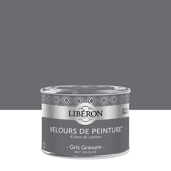 Velours de peinture - Gris gravure - Mat - 125ml