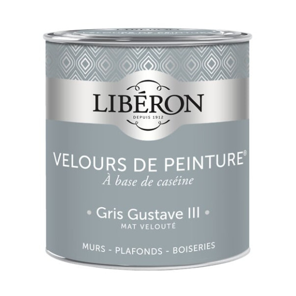 Velours de peinture - Gris gustave - Mat - 05L