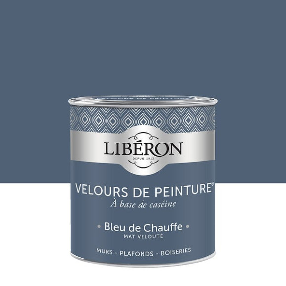 Velours de peinture - Bleu de chauffe - Mat - 05L