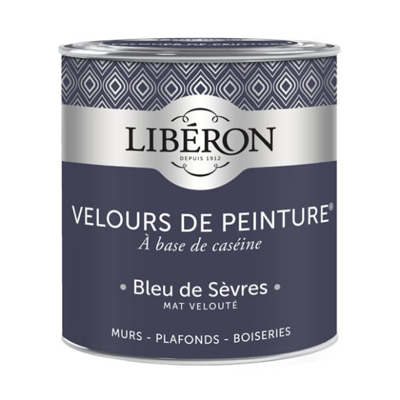 Velours de peinture - Bleu de Sèvres - Mat - 05L