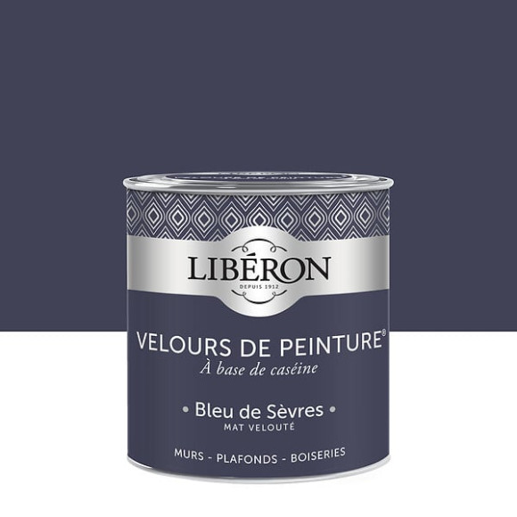 Velours de peinture - Bleu de Sèvres - Mat - 05L