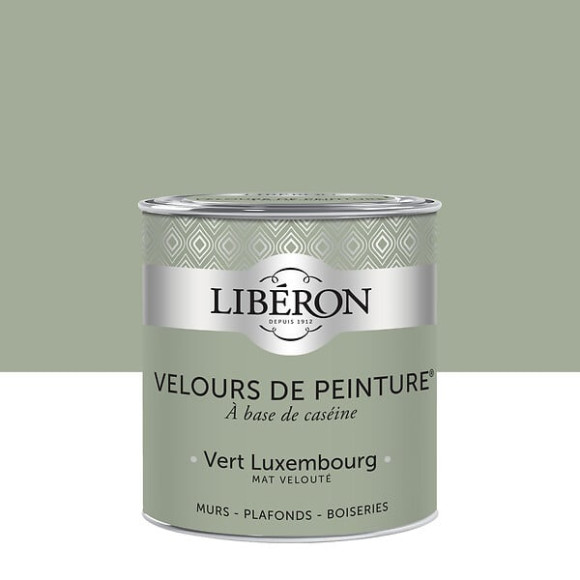 Velours de peinture - Vert Luxembourg - Mat - 05L