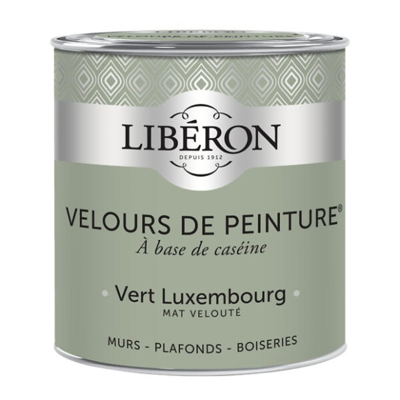 Velours de peinture - Vert Luxembourg - Mat - 05L