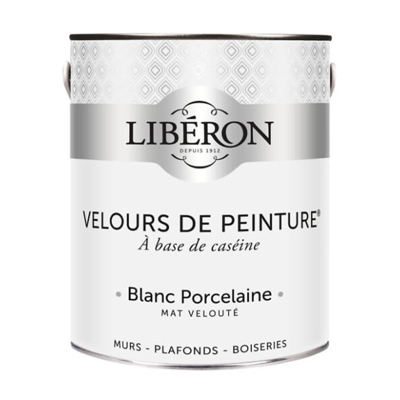 Velours de peinture - Blanc porcelaine - Mat - 25L