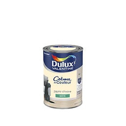 Peinture Crème de Couleur - Zéphir d'Ivoire - Satin - 125L