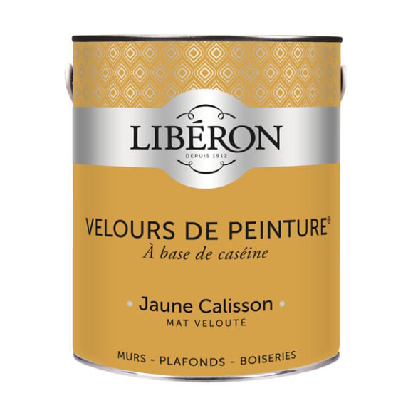 Velours de peinture - Jaune calisson - Mat - 25L